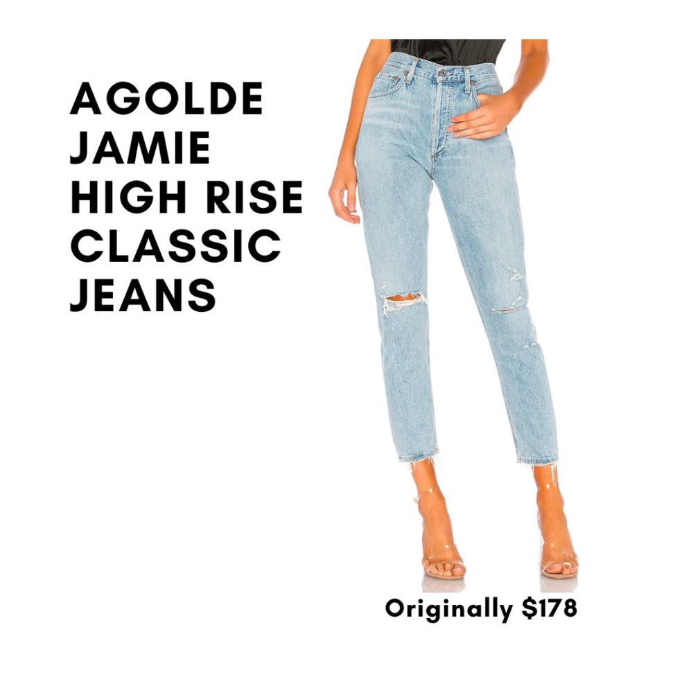 Agolde Jamie High Rise Classic